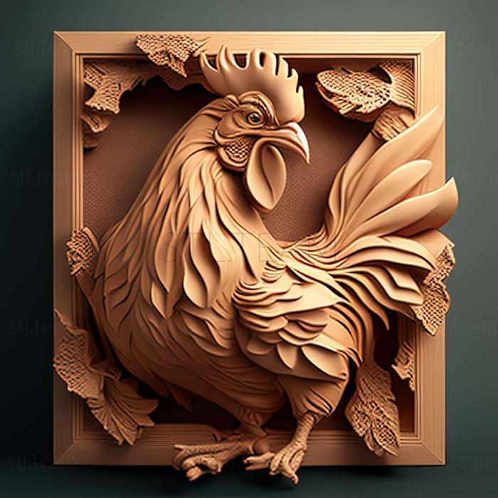 3D model Chicken (STL)